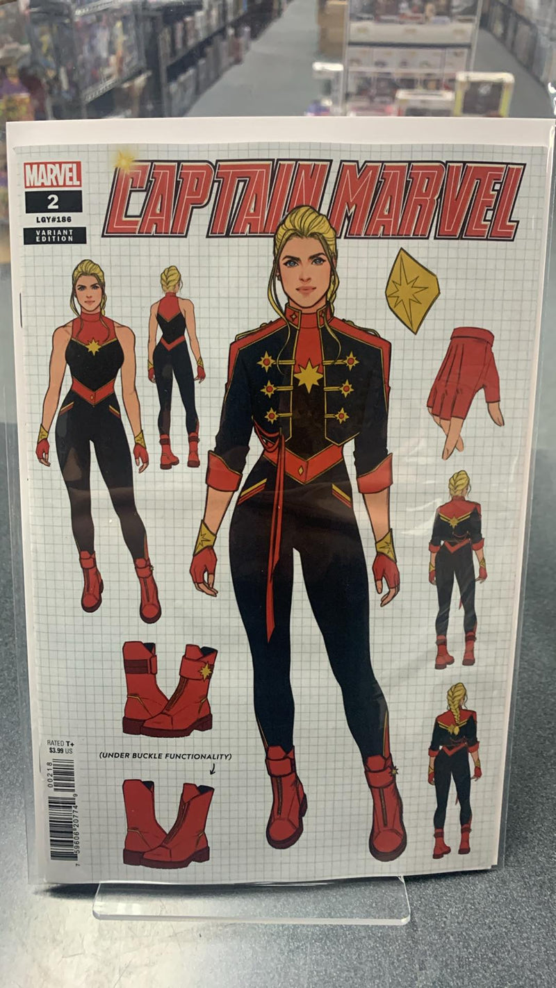 Captain Marvel 2 Jen Bartel Design 1:10 Variant