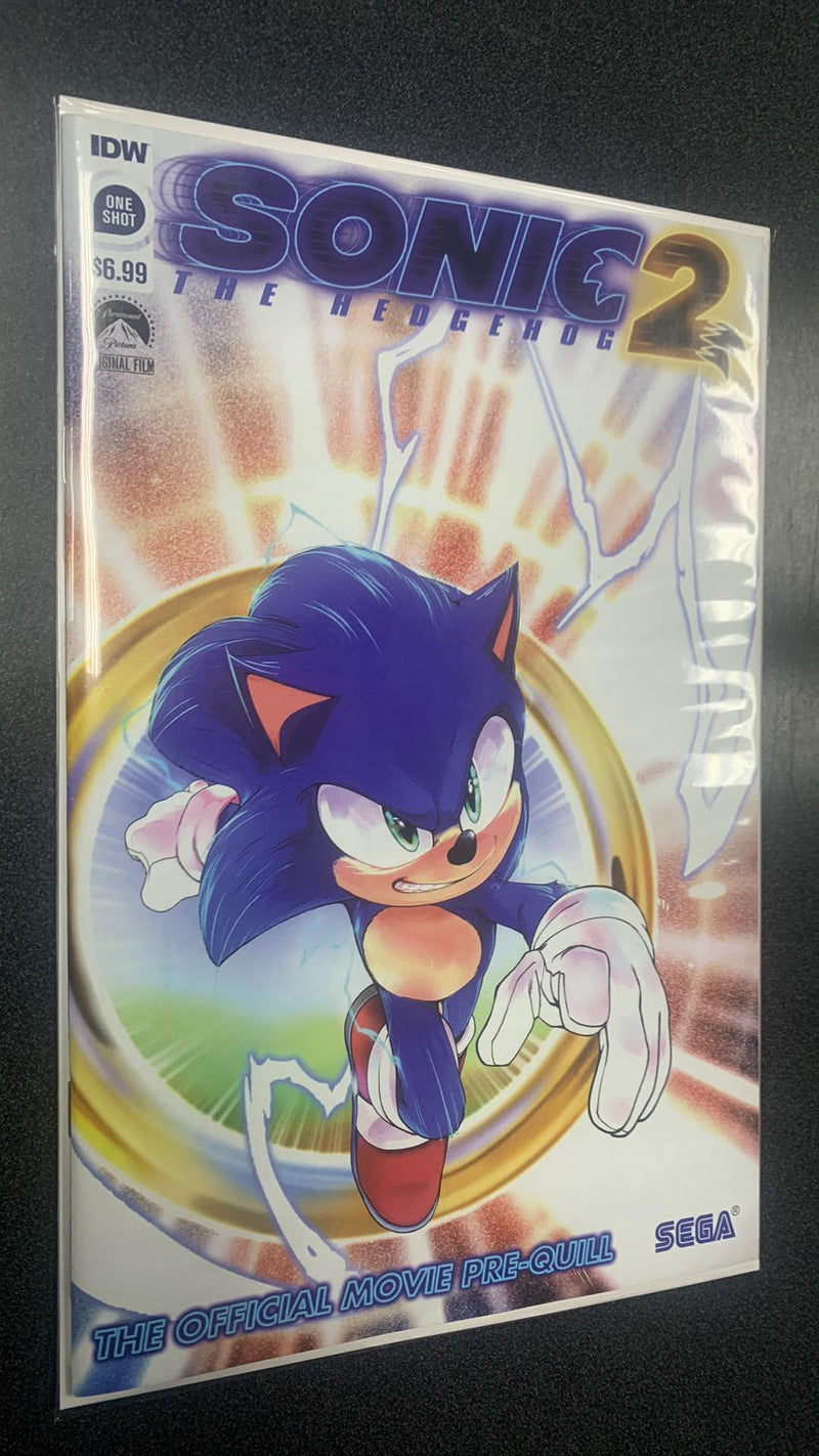 Sonic The Hedgehog 2 Official Movie Pre Quill Cover A Thomas