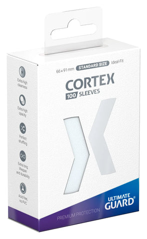 Cortex Sleeves Matte Standard Size (100) - Transparent