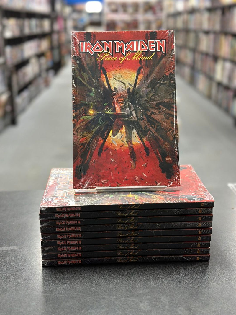 Iron Maiden Hardcover Piece Of Mind LCSD Variant