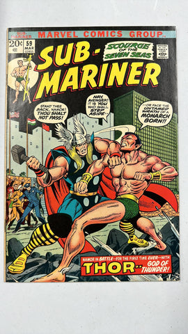 Sub-Mariner #59 (1973) [Namor vs Sub-Mariner]