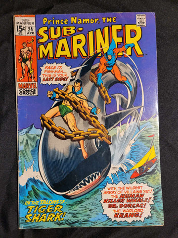 Sub-Mariner #24 (1970) [John Buscema Cover]