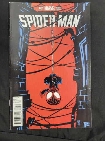 Spider-Man #1 (2016) Miles Morales Skottie Young Variant