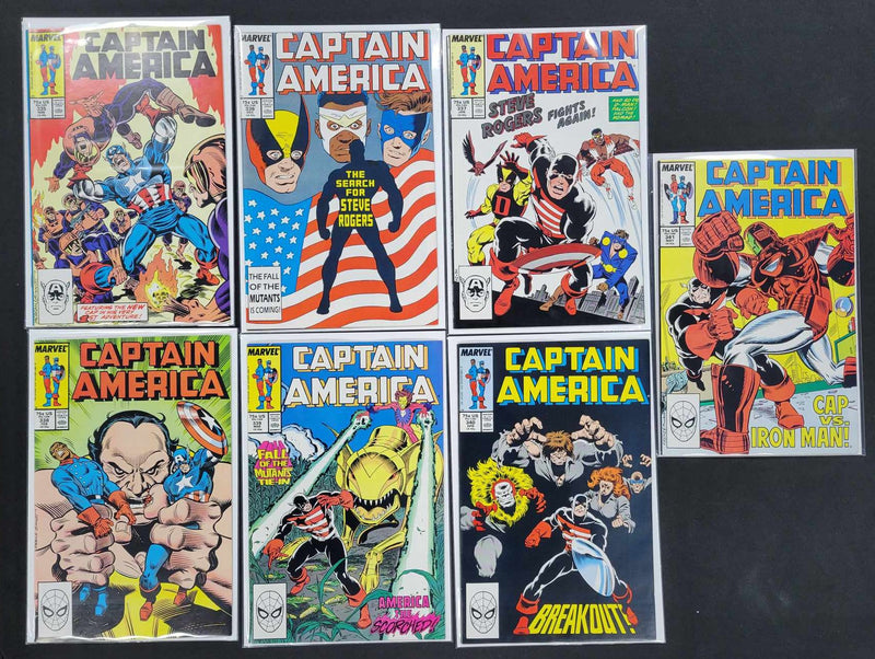 Captain America Comic Lot