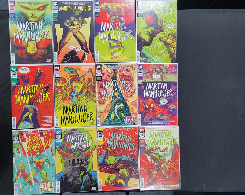 Martian Manhunter (2018) Complete Series 1-12