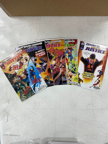 Dark Crisis: Young Justice #1-5 incomplete run