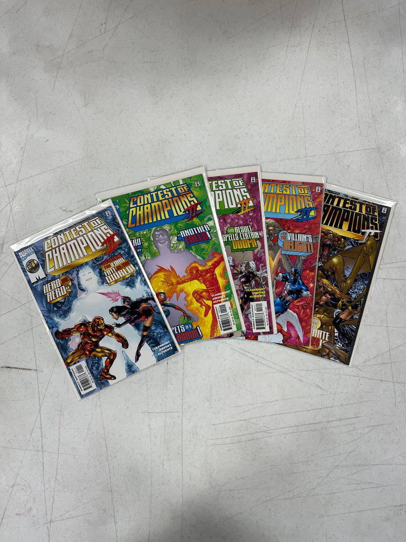 CONTEST OF CHAMPIONS II 2 MARVEL COMICS FULL SET