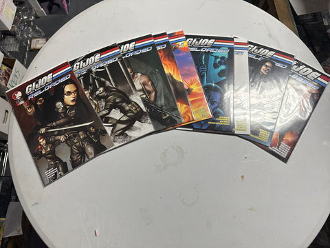 GI Joe Reloaded #1-9 lot