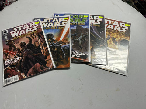 Star Wars DARTH VADER and the CRY OF SHADOWS Set #1-5 Dark Horse Comics 2013