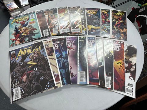 The Mighty Avengers #1-20 Lot