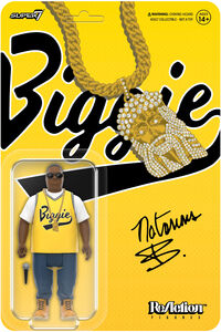 Notorious Big Reaction Wv4 Yellow Jersey Action Figure