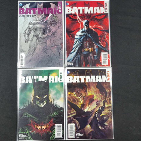Batman Europa #1-4 Complete Series