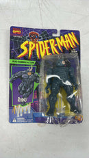 Rhino Action Figure Head Ramming Action Spider-Man Animated Marvel Toy Biz 1994