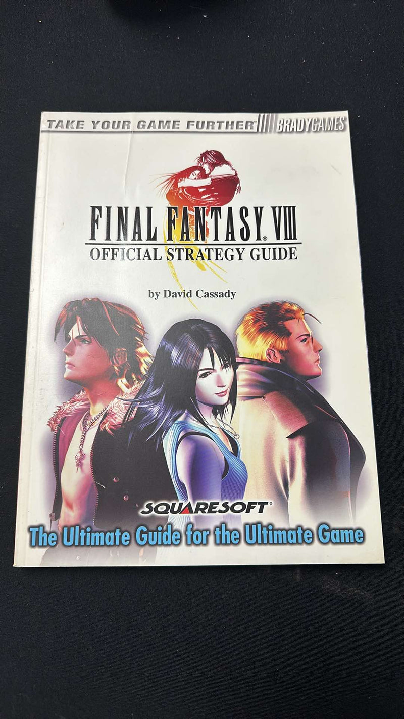 Final Fantasy VIII 8 Brady Games Official Strategy Guide