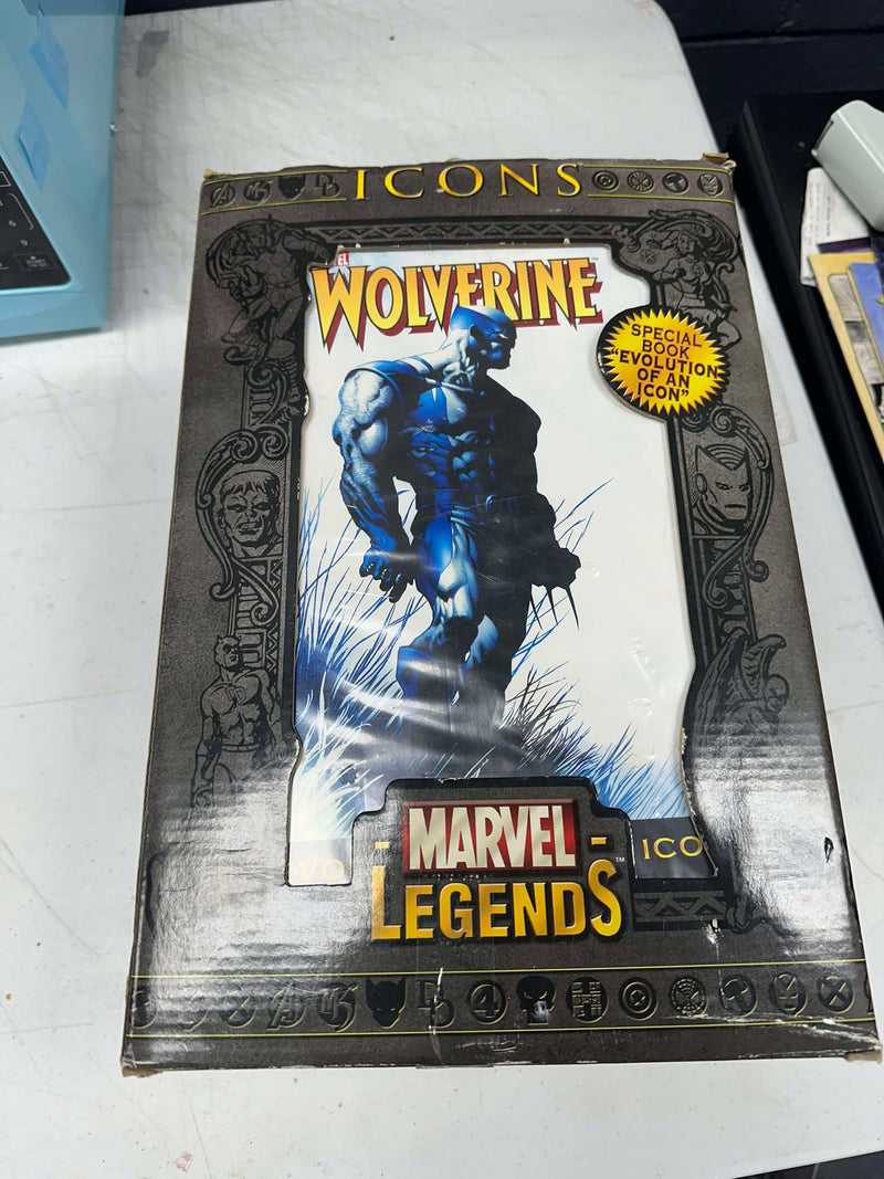 Marvel Legends Icons 1/6 Scale 12" Inch Comic Action Figure - UNMASKED WOLVERINE