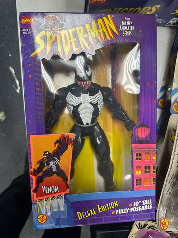 ToyBiz Spider-Man Deluxe Edition Original Venom 10" Figure 1994 Vintage Marvel
