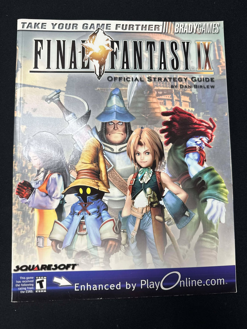 Final Fantasy IX (9) Official Strategy Guide Brady Games No Poster