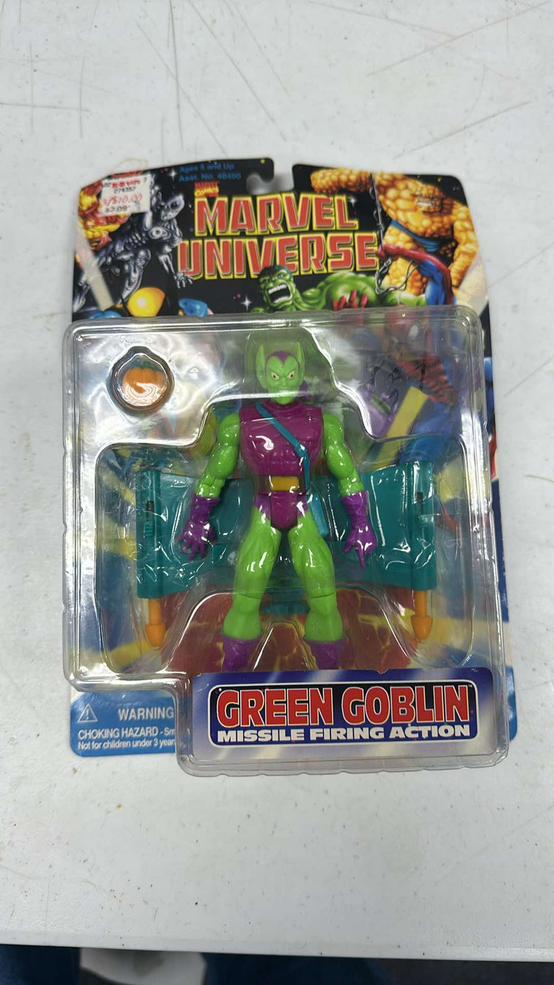 Marvel universe Green Goblin Missile Firing Action Figure