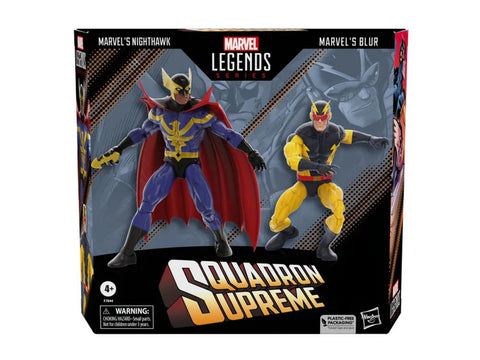Marvel Legends Squadron Supreme Nighthawk and Blur Two-Pack Action Figure