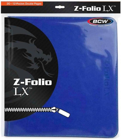 Binder: 12pkt: Zipper Folio: LX BU