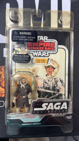 Star Wars Hasbro Han Solo Hoth Gear Action Figure Saga Collection 2007 Hasbro