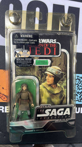 Star Wars Vintage Saga Collection Princess Leia Organa Endor Combat Poncho