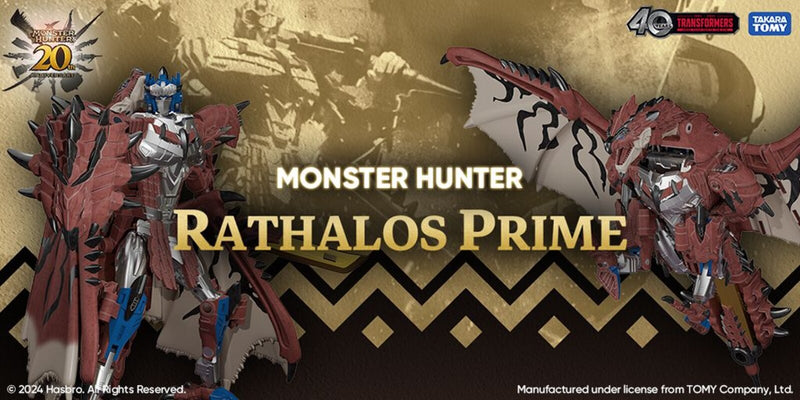 Transformers x Monster Hunter Synergenex Series Rathalos Prime