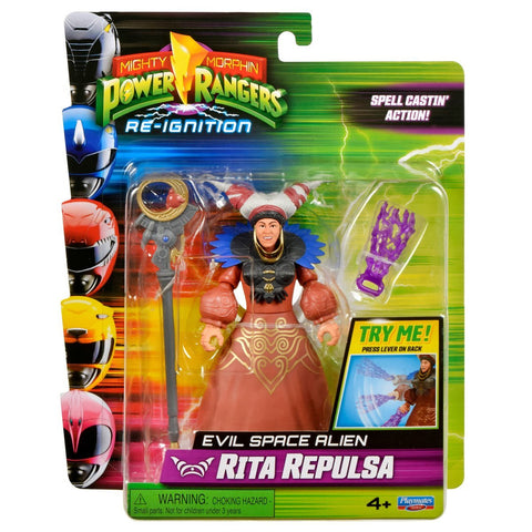 Mighty Morphin Power Rangers: Re-Ignition Rita Repulsa Evil Alien Action Figure
