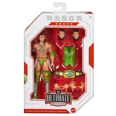 WWE Ultimate Edition Best of Series 6 RAZOR RAMON Green Action Figure