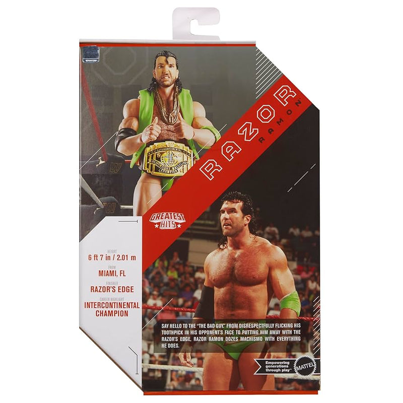 WWE Ultimate Edition Best of Series 6 RAZOR RAMON Green Action Figure