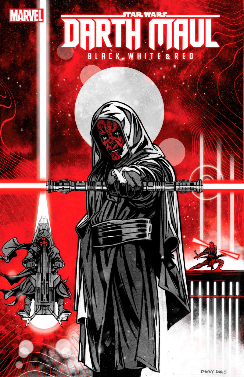 Star Wars: Darth Maul - Black, White & Red