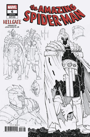 Amazing Spider-Man #6 10 Copy Variant Edition John Romita Jr Design Variant