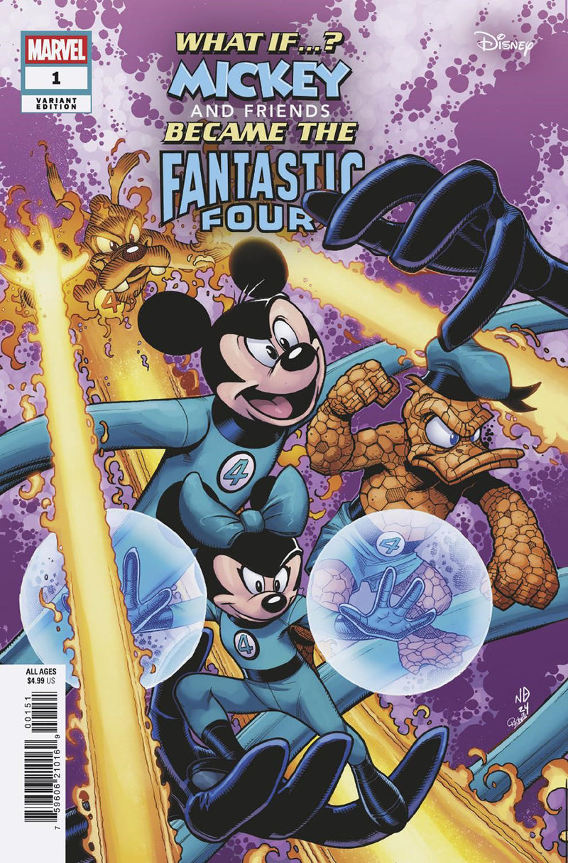 Marvel & Disney: What If...? Mickey & Friends Became The Fantastic Four