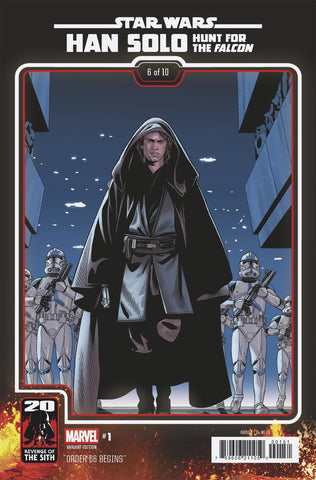 Star Wars: Han Solo   Hunt For The Falcon #1 Chris Sprouse Revenge Of The Sith 20 Th Anniversary Variant