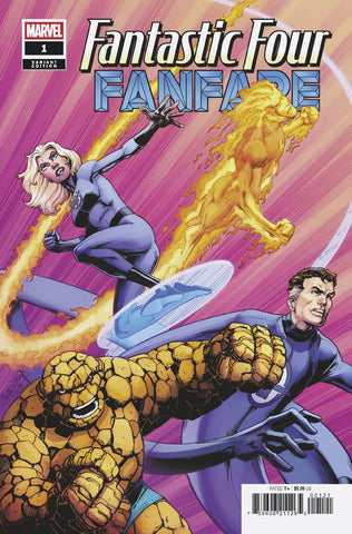 Fantastic Four Fanfare #1 Mark Bagley Variant