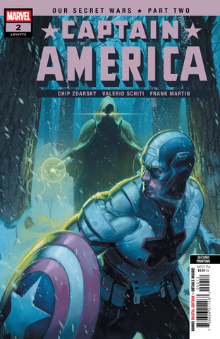 Captain America #2 Ben Harvey 2 Nd Printing Variant