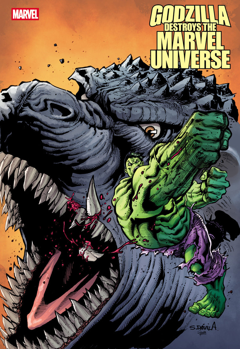 Godzilla Destroys The Marvel Universe