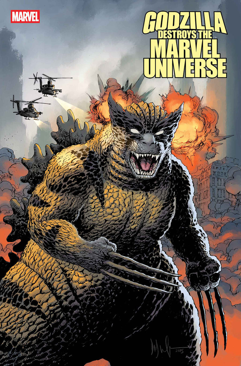 Godzilla Destroys The Marvel Universe