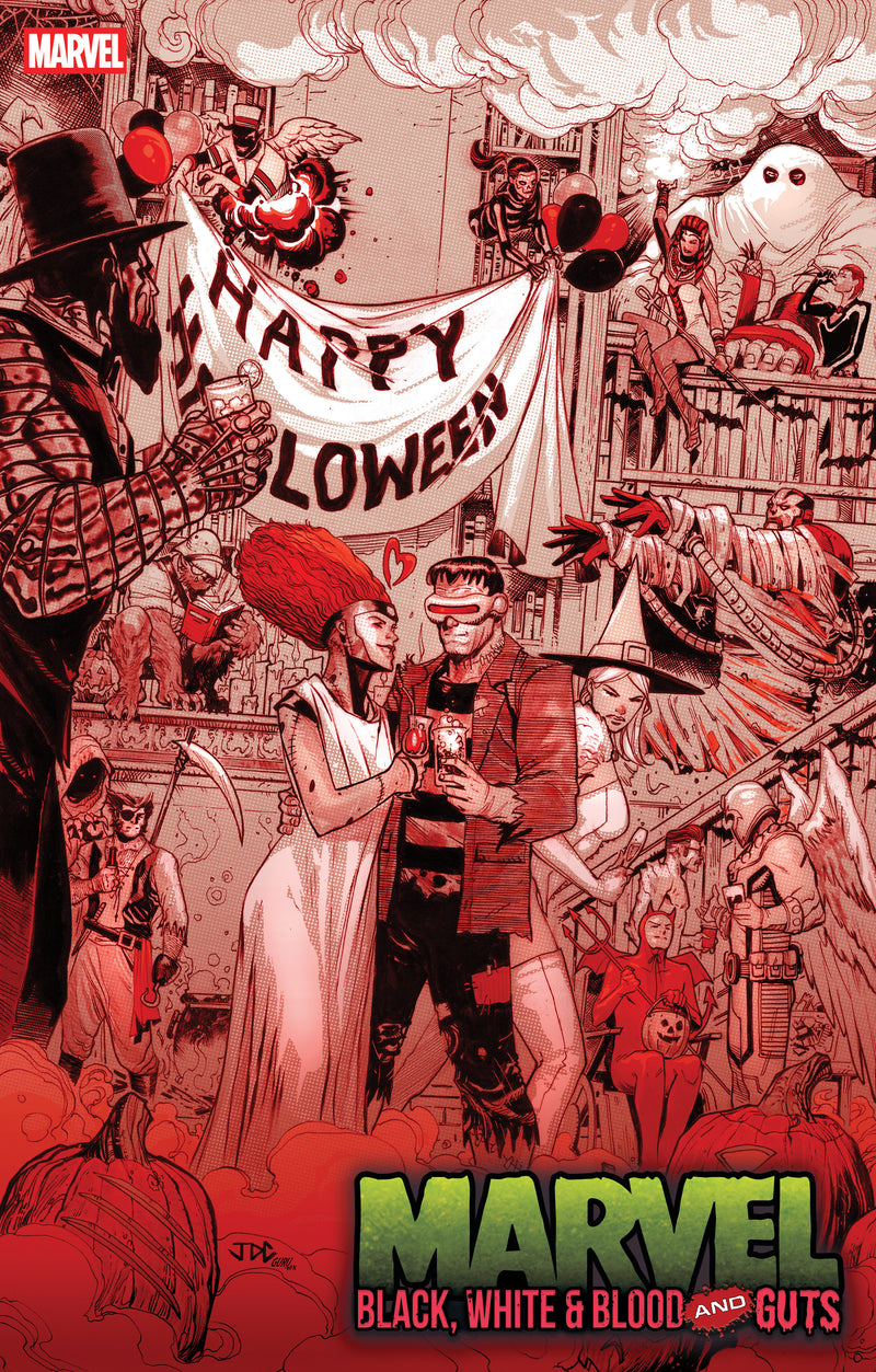 Marvel: Black, White & Blood And Guts