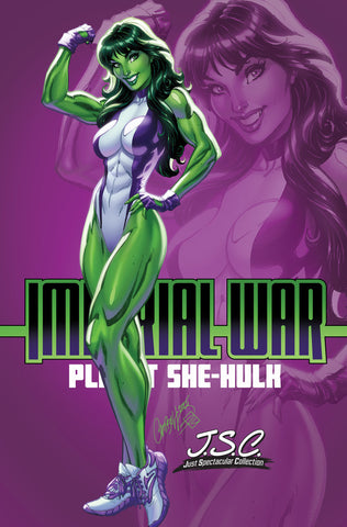 Imperial War: Planet She-Hulk #1 J. Scott Campbell Just Spectacular Collection Variant