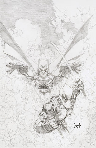 Marvel/DC: Deadpool/Batman #1 Greg Capullo Sketch 1:200 Ratio Variant (PREORDER 9/17)