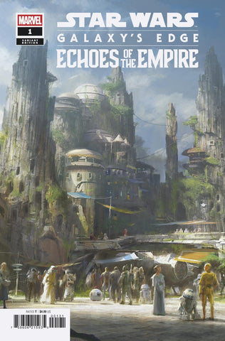 Star Wars: Galaxy's Edge   Echoes Of The Empire #1 Erik Tiemens Concept Art Variant