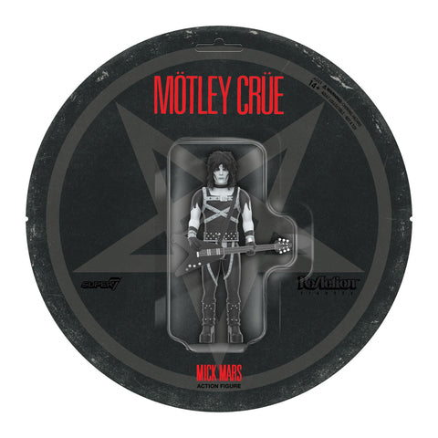 Motley Crue Reaction Wv2 Mick Mars Shout At The Devil Bw Action Figure