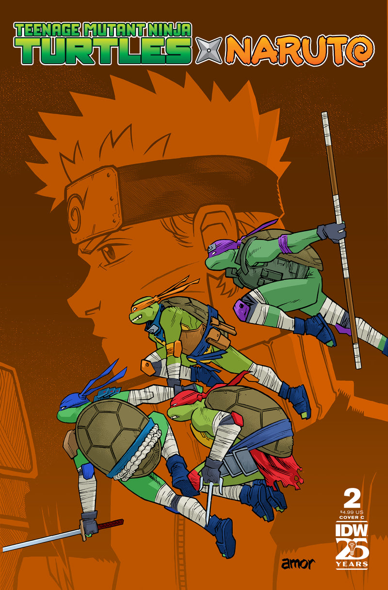 Teenage Mutant Ninja Turtles X Naruto
