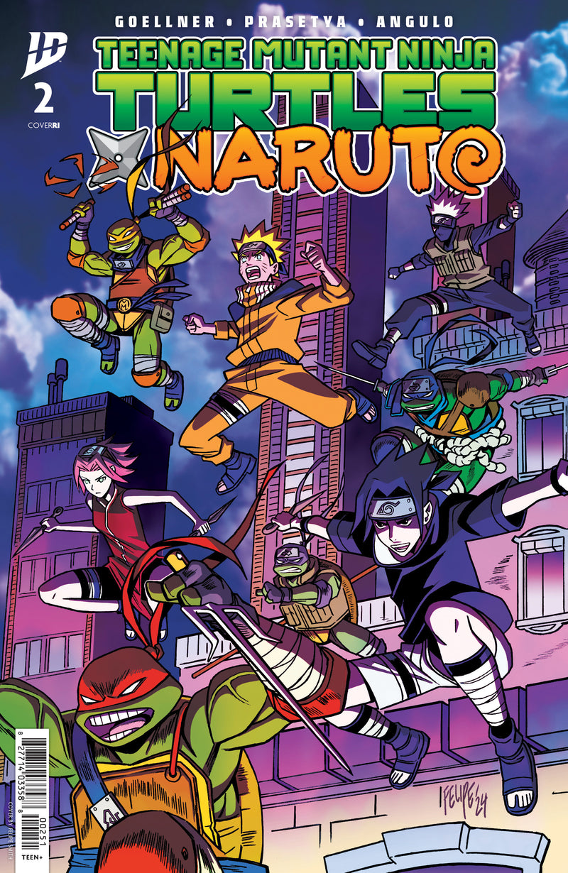 Teenage Mutant Ninja Turtles X Naruto
