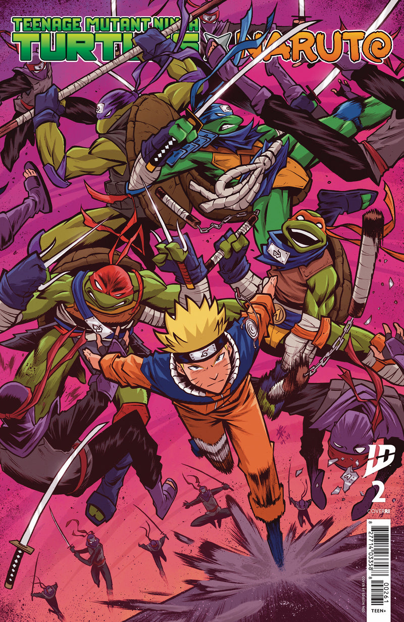 Teenage Mutant Ninja Turtles X Naruto