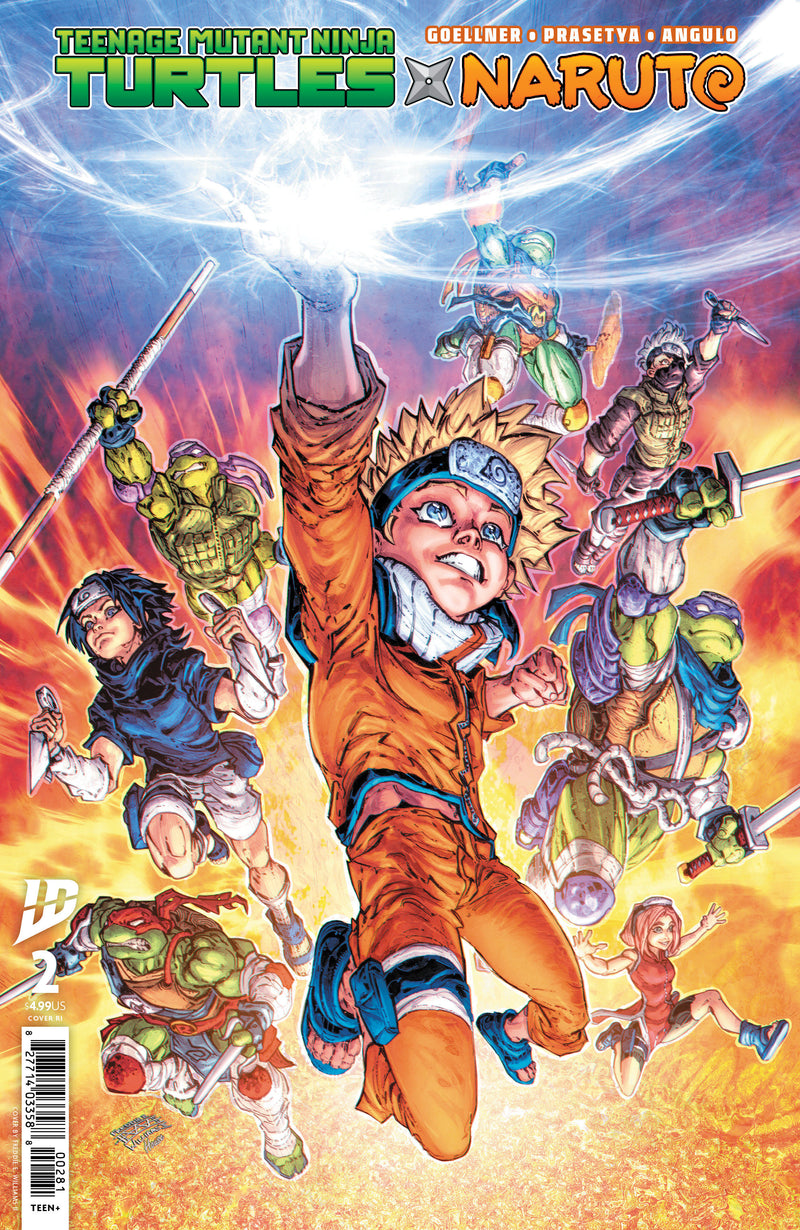 Teenage Mutant Ninja Turtles X Naruto
