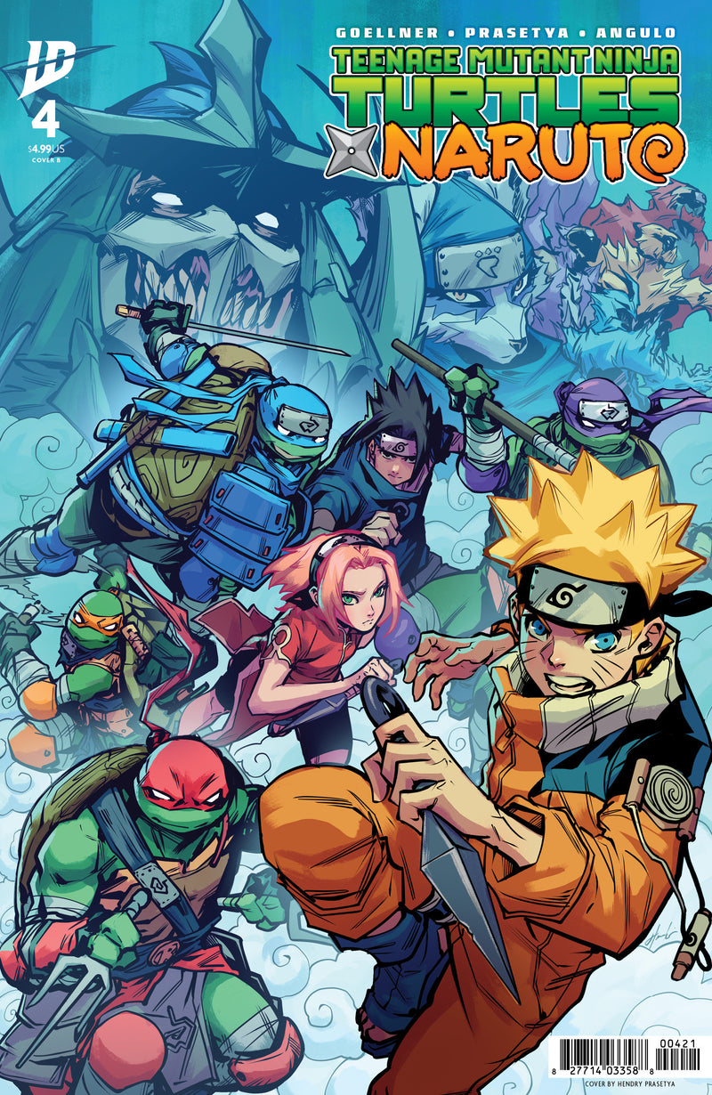 Teenage Mutant Ninja Turtles X Naruto