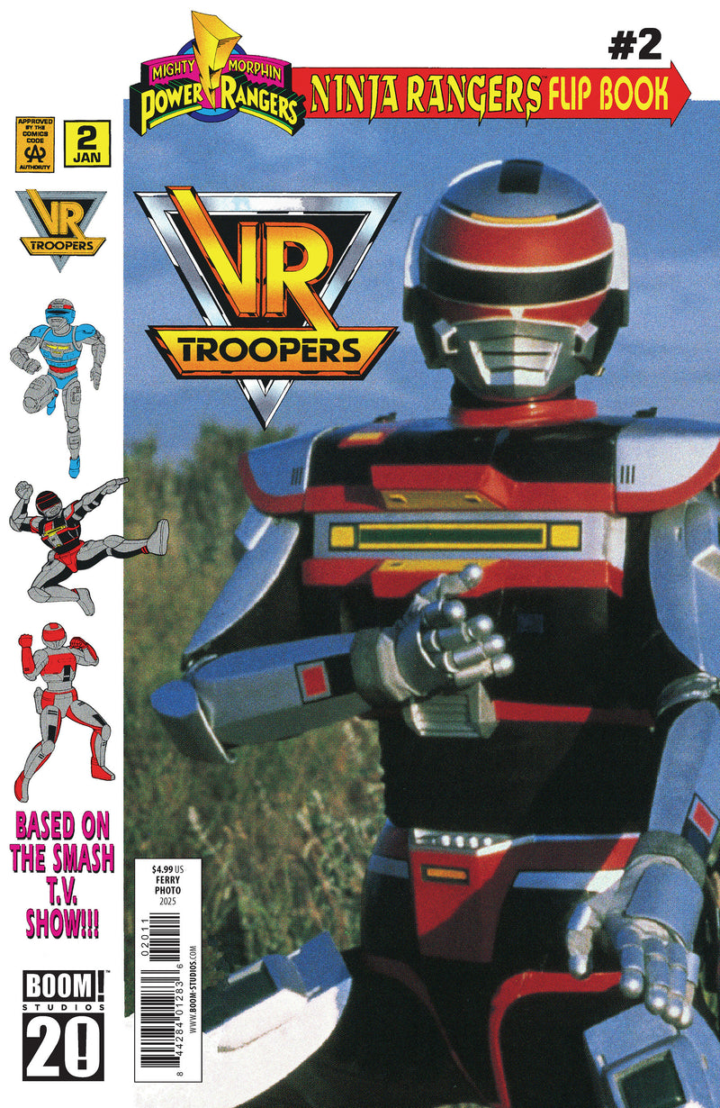 Vr Troopers/Power Rangers Flipbook Facsimile Edition