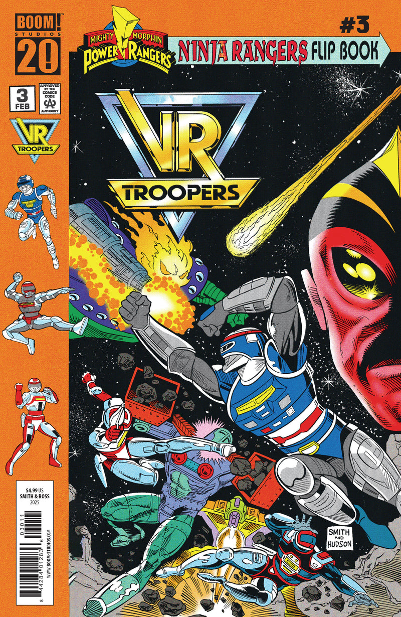 Vr Troopers/Power Rangers Flipbook Facsimile Edition